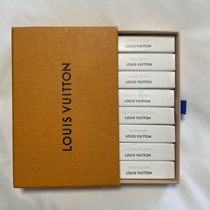 8 Louis Vuitton Perfume or Cologne Samples and LV Box New Never Sprayed Limited